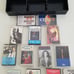 Cassette tapes lot tray Aerosmith Alabama Genesis Steely Dan untested