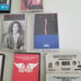 Cassette tapes lot tray Aerosmith Alabama Genesis Steely Dan untested