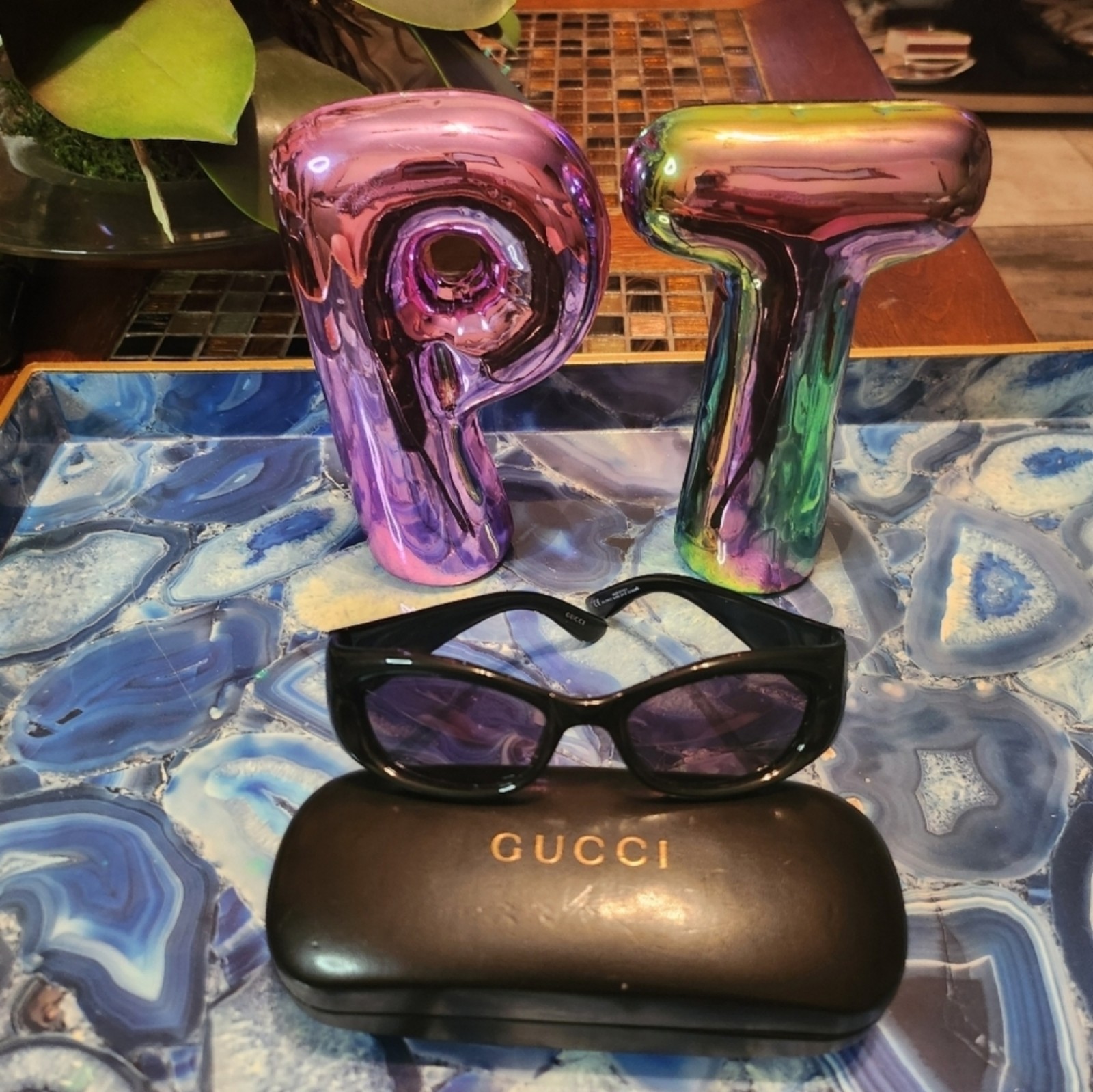 Gucci sunglasses with case