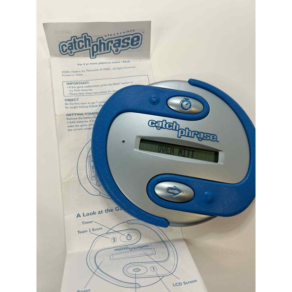 Vintage 2000 Hasbro Electronic Catch Phrase- in original packaging-