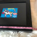 Romero Britto Black Matte 18 Frame Beveled Linen Fillet Color Play FRP Signed