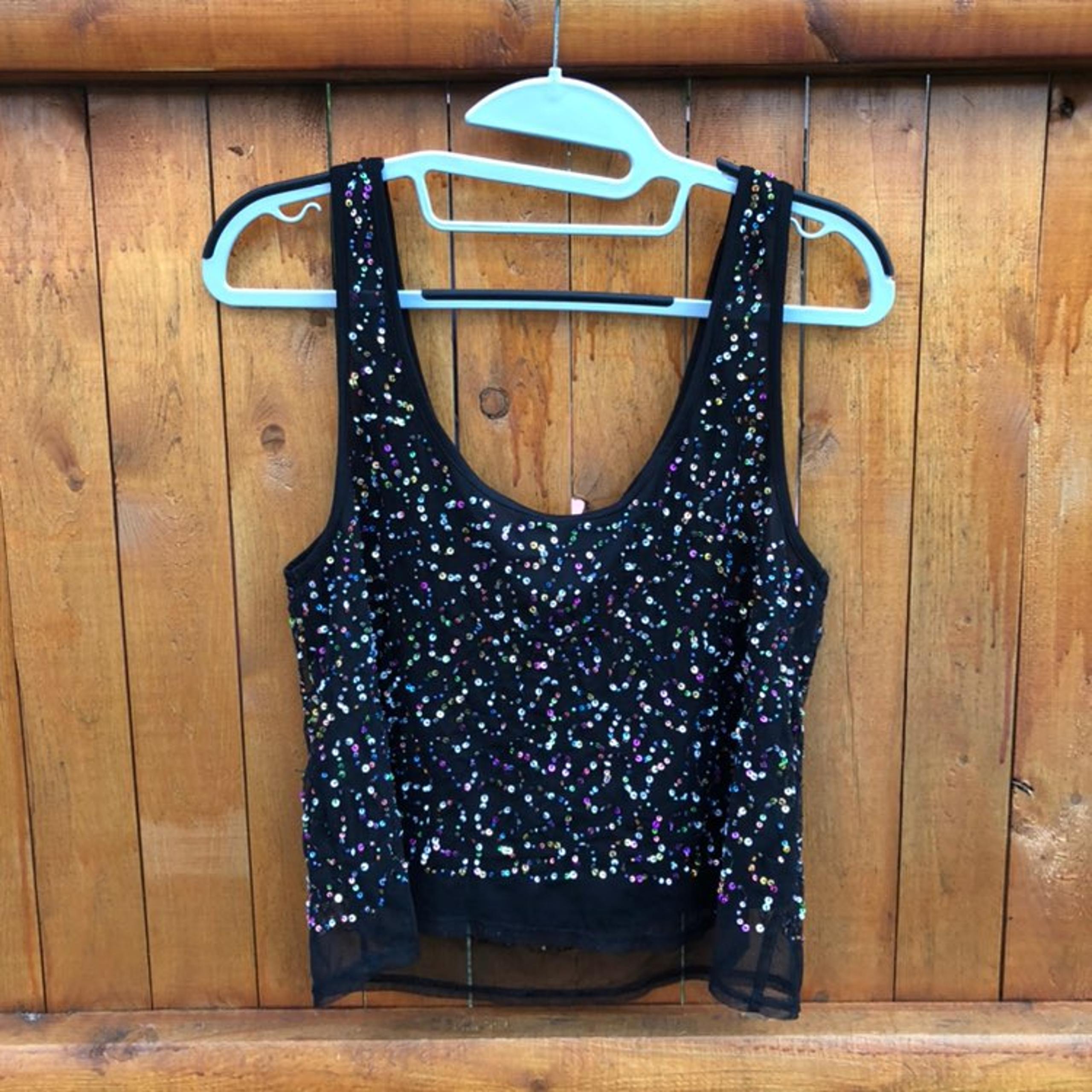 H&M crop tank top size 12