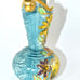 VINTAGE HAND-PAINTED PITCHER VASE BY H.BEQUET QUAREGNON IN BELGIUM