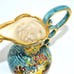 VINTAGE HAND-PAINTED PITCHER VASE BY H.BEQUET QUAREGNON IN BELGIUM