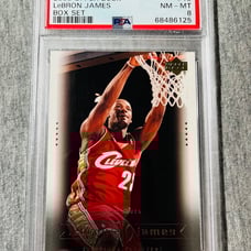 Lebron James 2003 PSA 8