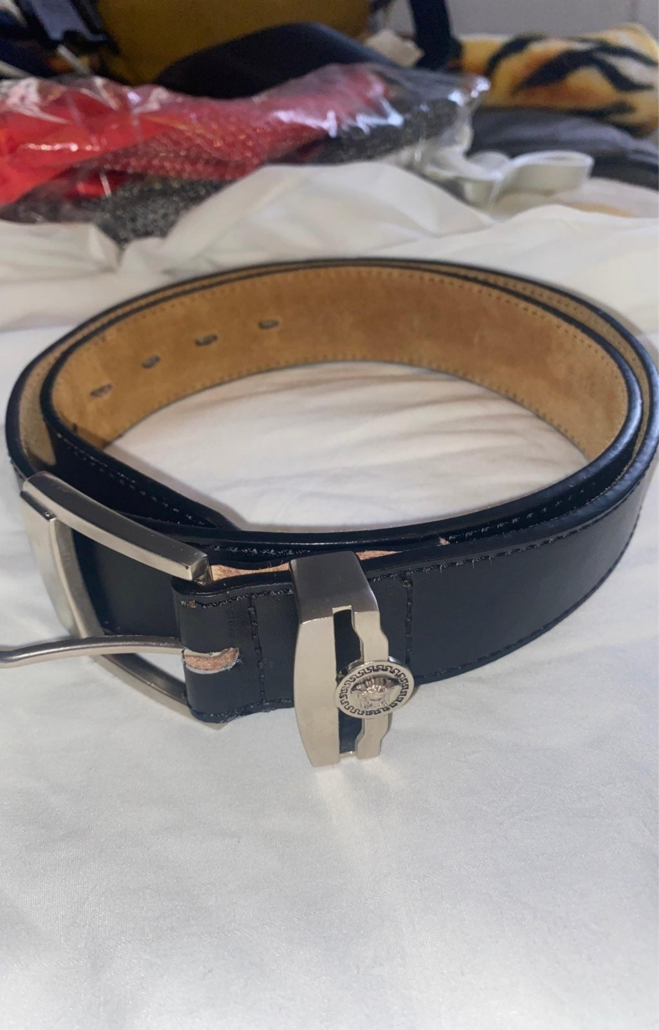 Gianni Versace Couture Leather Belt