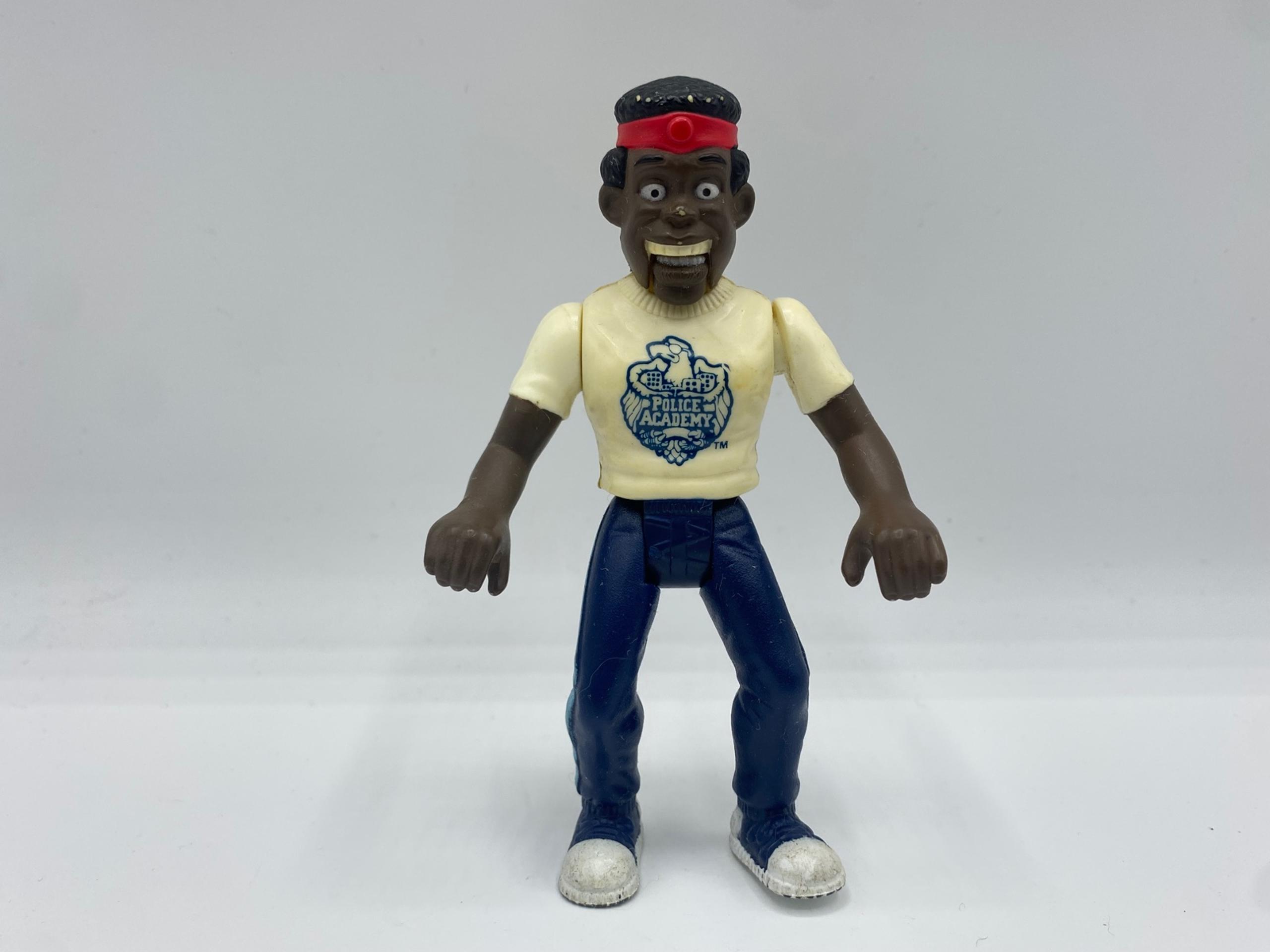VTG Police Academy Larvell Jones 4.5” Loose Action Figure: 1985 - Kenner