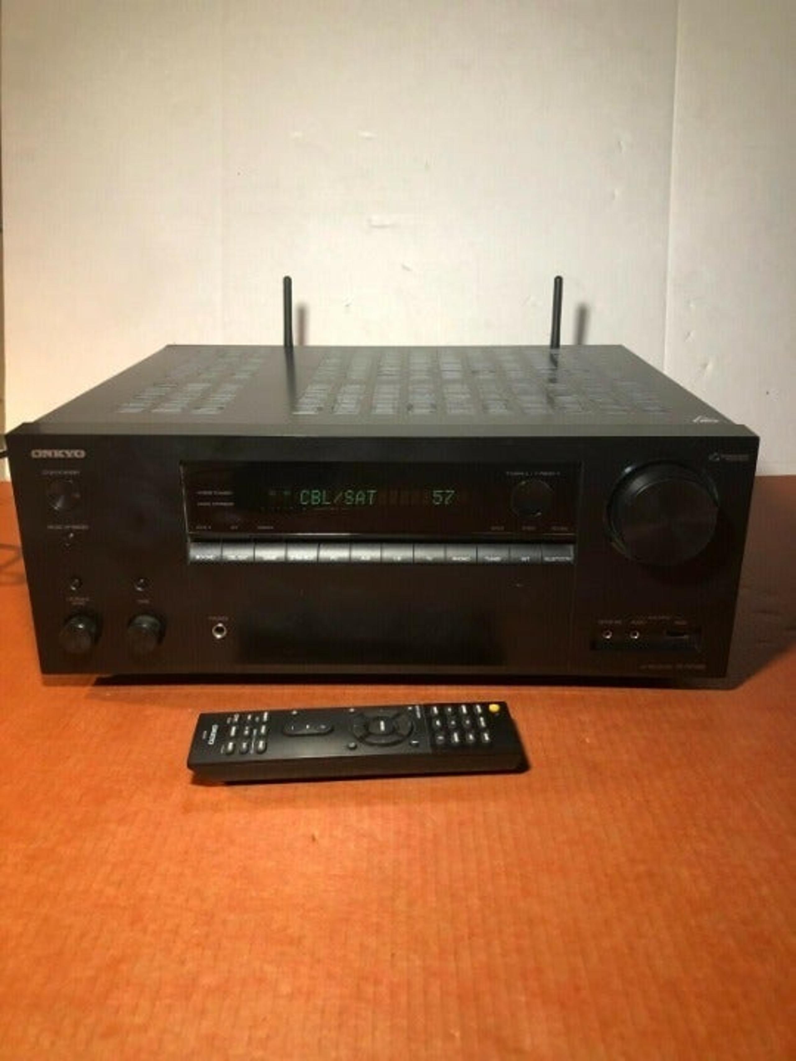 ONKYO TX-NR686 A/V RECEIVER-Dolby Atmos Wifi Bluetooth AppleAirplay works w/sono