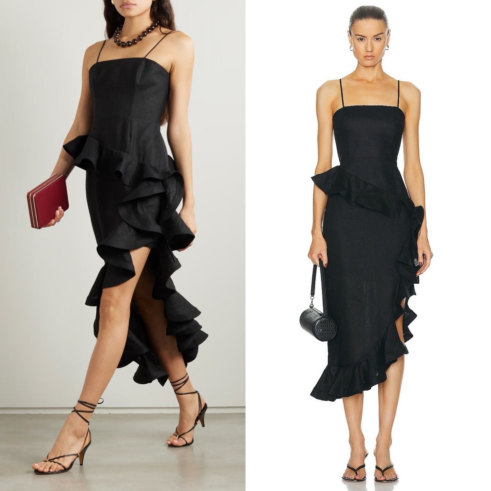 Zimmermann NWT Harmony Tango Black Dress