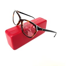 New CAROLINA HERRERA Frames Tortoise Acetate VHE806K 0752 54-15-135 Eyeglasses
