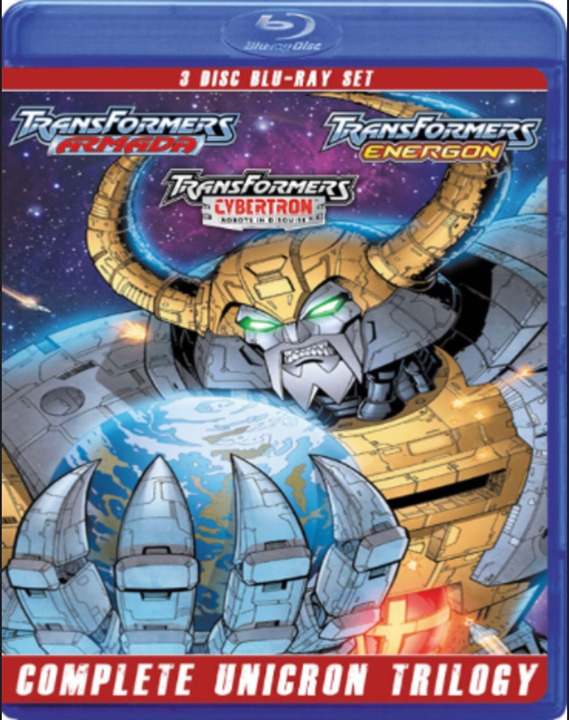 Transformers Unicron Trilogy - Complete Trilogy - Blu Ray