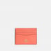 (Caution: Red ink!)  COACH women's card holder Model No.: CH145 Pink