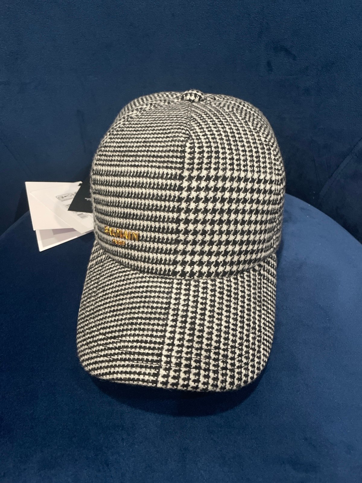 Balmain Paris logo cap/hat
