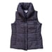 Coldwater Creek Puffer Vest Quilted Zip Up Collared Jacket Coat Women Medium