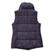 Coldwater Creek Puffer Vest Quilted Zip Up Collared Jacket Coat Women Medium