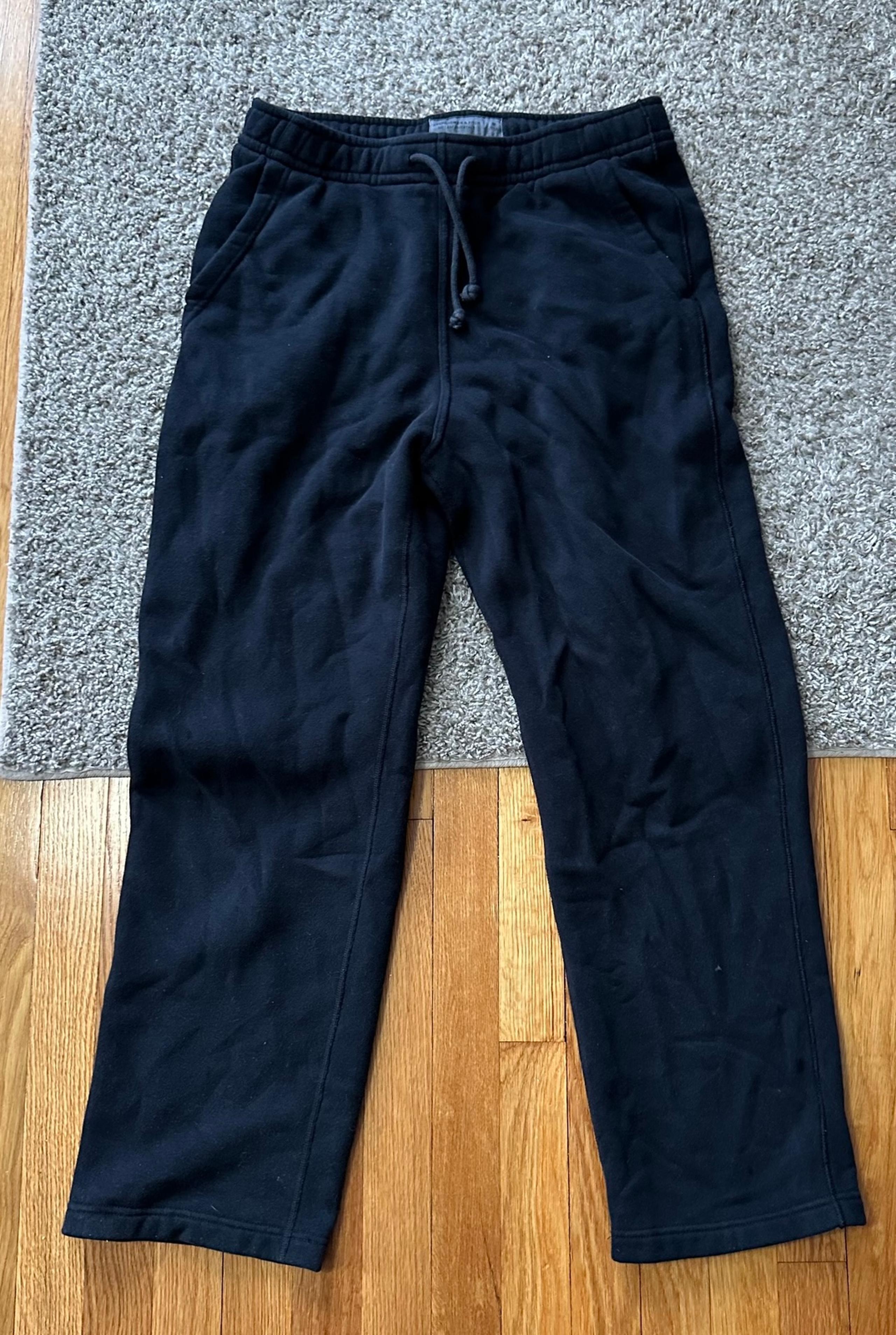 Men’s Abercrombie & Fitch Black Baggy Sweatpants