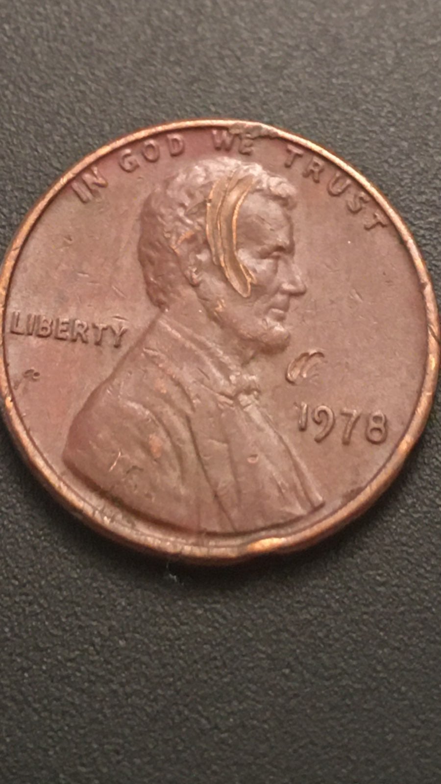 1978 penny extreem errors Rare