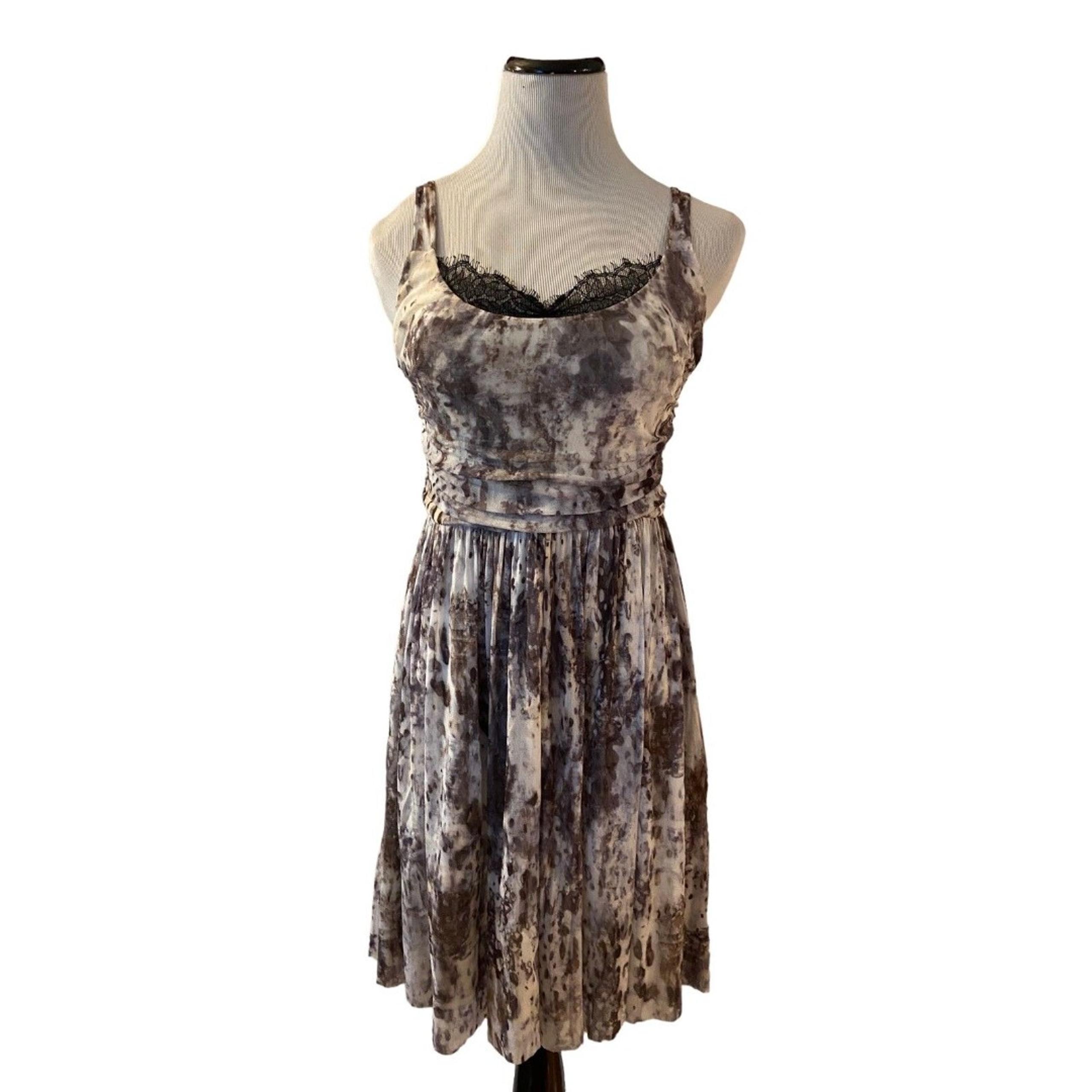 Weston Wear Womens Vintage Y2K Peekaboo Lace Dress Size M Whimsigoth Dark Fairy