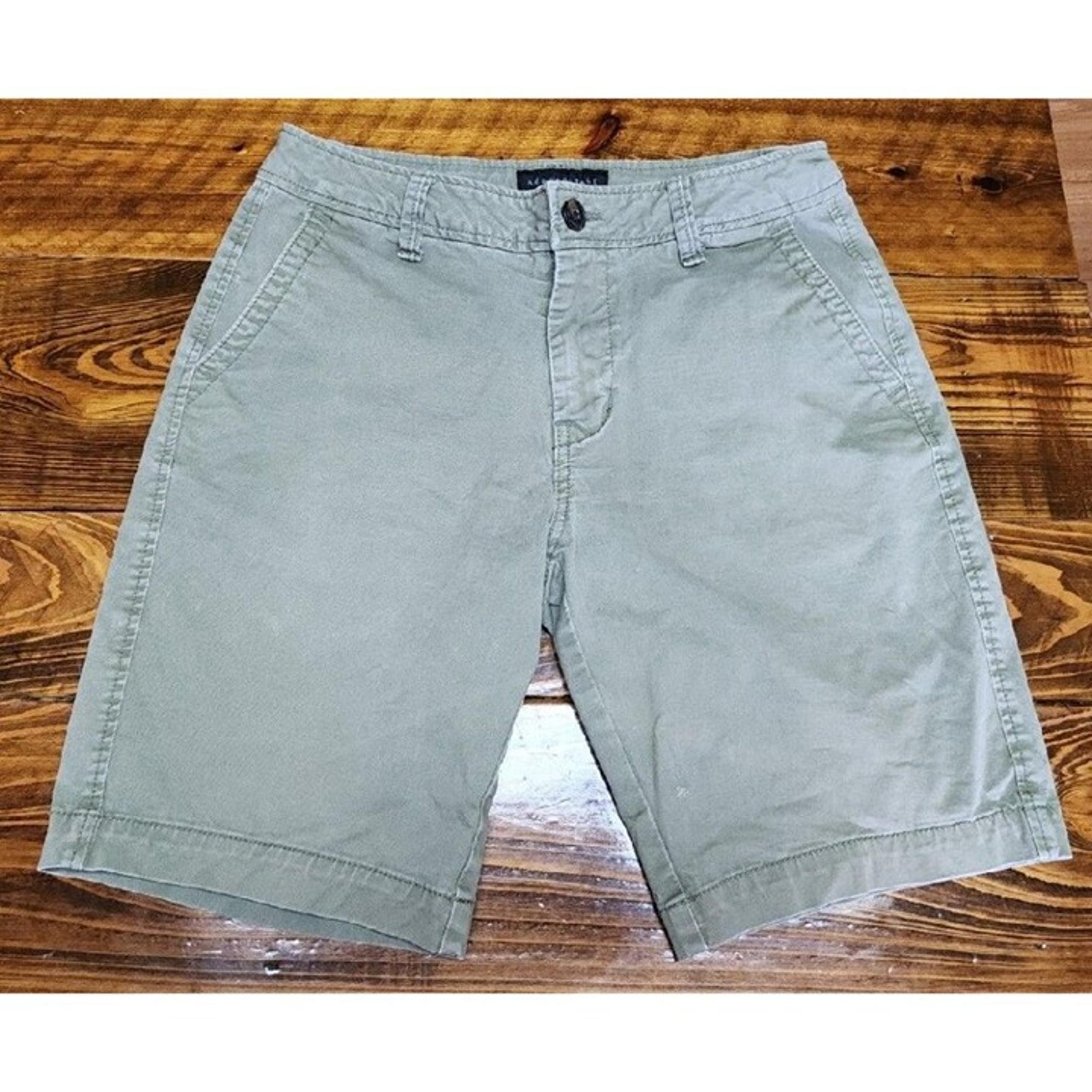 Aeropostale Womens Size 27 Green Bermuda Walking Shorts Casual