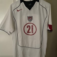 Landon Donovan 2004/05 USMNT USA Soccer Nike Jersey Medium M MLS Short Sleeve 06