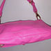 100% weather hot pink shoulder strap purse Isaac Mizrahi you never used