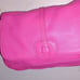 100% weather hot pink shoulder strap purse Isaac Mizrahi you never used