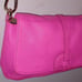 100% weather hot pink shoulder strap purse Isaac Mizrahi you never used