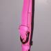 100% weather hot pink shoulder strap purse Isaac Mizrahi you never used