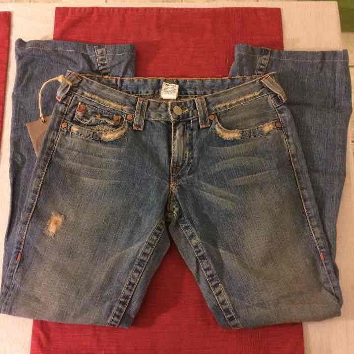 True Religion Joey Twisted Flair Jeans