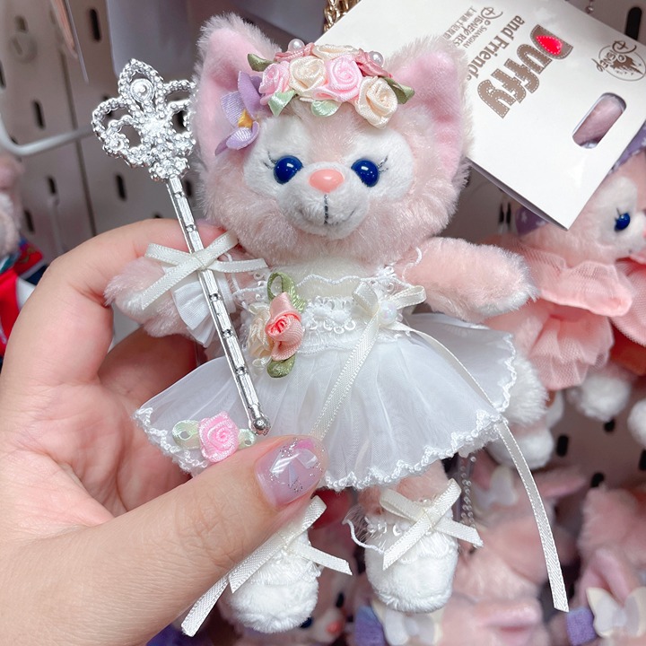 Shanghai Disney linabell keychain clothes handmade