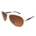 Oakley Sunglasses Feedback OO4079-41 Polished Gold w Prizm Brown Gradient Lenses