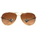 Oakley Sunglasses Feedback OO4079-41 Polished Gold w Prizm Brown Gradient Lenses