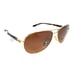 Oakley Sunglasses Feedback OO4079-41 Polished Gold w Prizm Brown Gradient Lenses