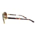 Oakley Sunglasses Feedback OO4079-41 Polished Gold w Prizm Brown Gradient Lenses