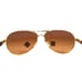 Oakley Sunglasses Feedback OO4079-41 Polished Gold w Prizm Brown Gradient Lenses