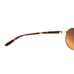 Oakley Sunglasses Feedback OO4079-41 Polished Gold w Prizm Brown Gradient Lenses