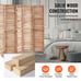 ⭐VEVOR Wood Room Divider Portable Wooden Partition 6 Panel for Room Separation