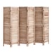 ⭐VEVOR Wood Room Divider Portable Wooden Partition 6 Panel for Room Separation