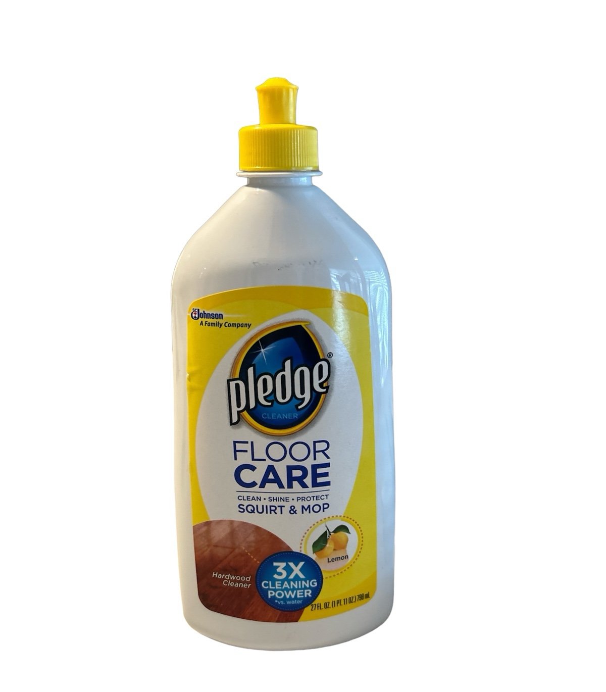 Pledge Floor Care Squirt & Mop LEMON Partial