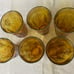 Vintage Indiana Iridescent Carnival Glass Tumblers