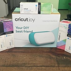 Cricut Joy Bundle - New In Box with 9 unopened vinyls