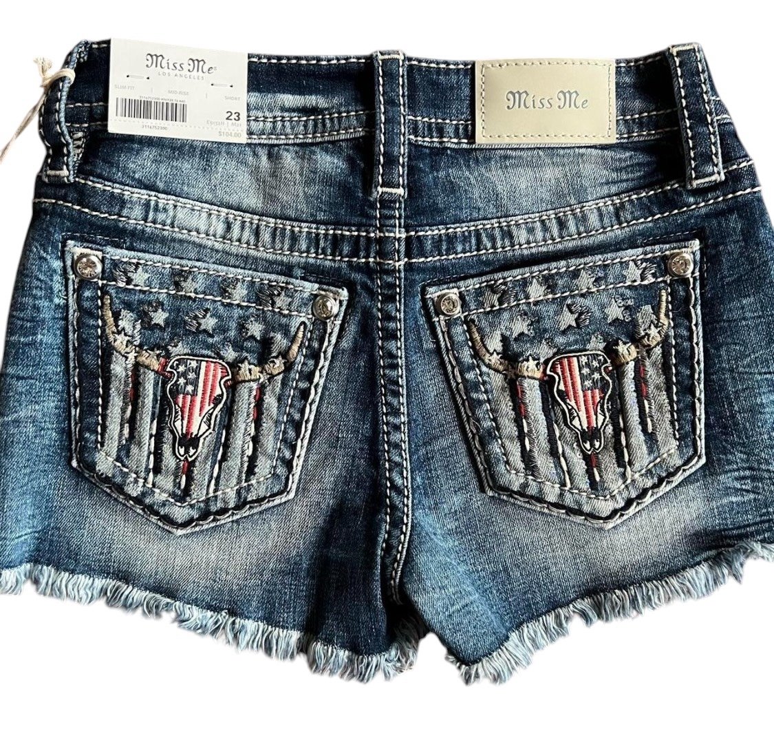 Miss Me Shorts Limited Edition Size 23 NWT
