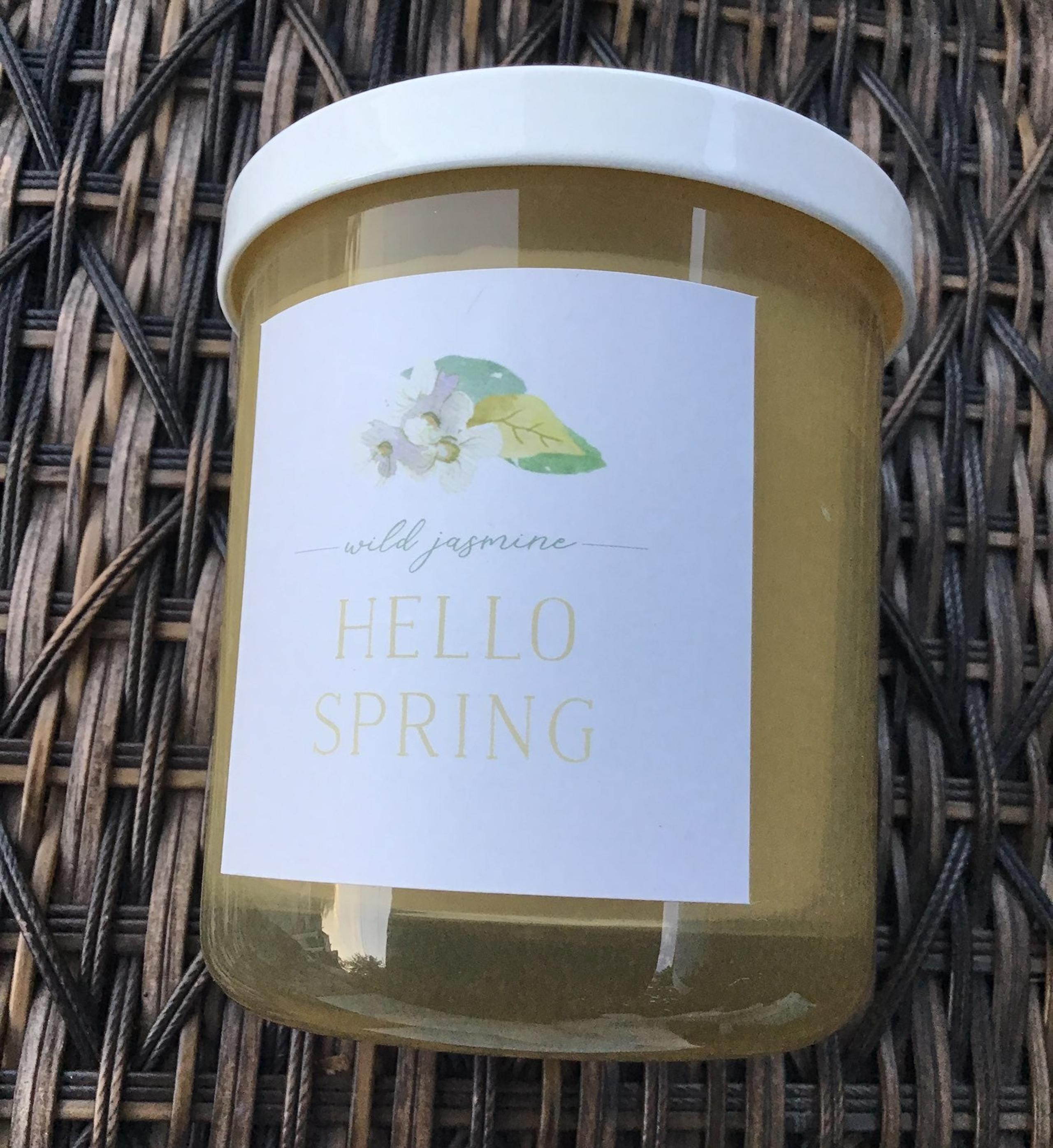 DW Home Candle Wild Jasmine Hello Spring
