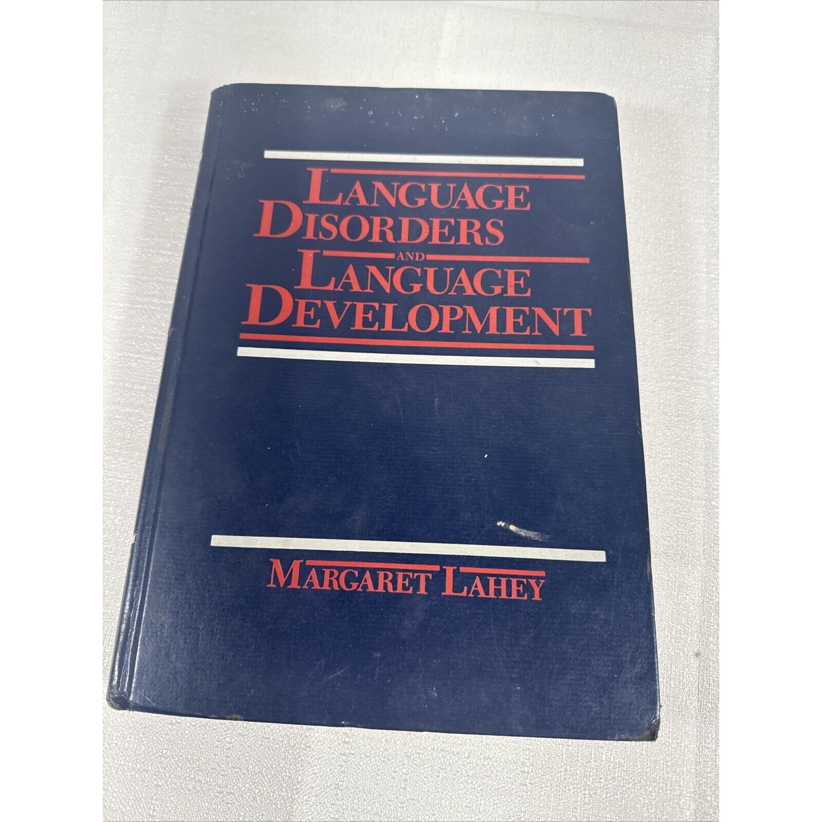 Language Disorders and Language Development by Margaret Lahey (1988, Hardcover)