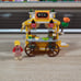 Mini Food street view building blocks toy 8 sets food truck lele brother