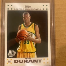 kevin durant rookie white variation
