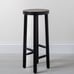 Shaker Accent Drink Table Stool Black - Hearth & Hand with Magnolia - New