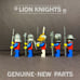 【NEW】LEGO Lion Knights’ Castle 5 Minifigures