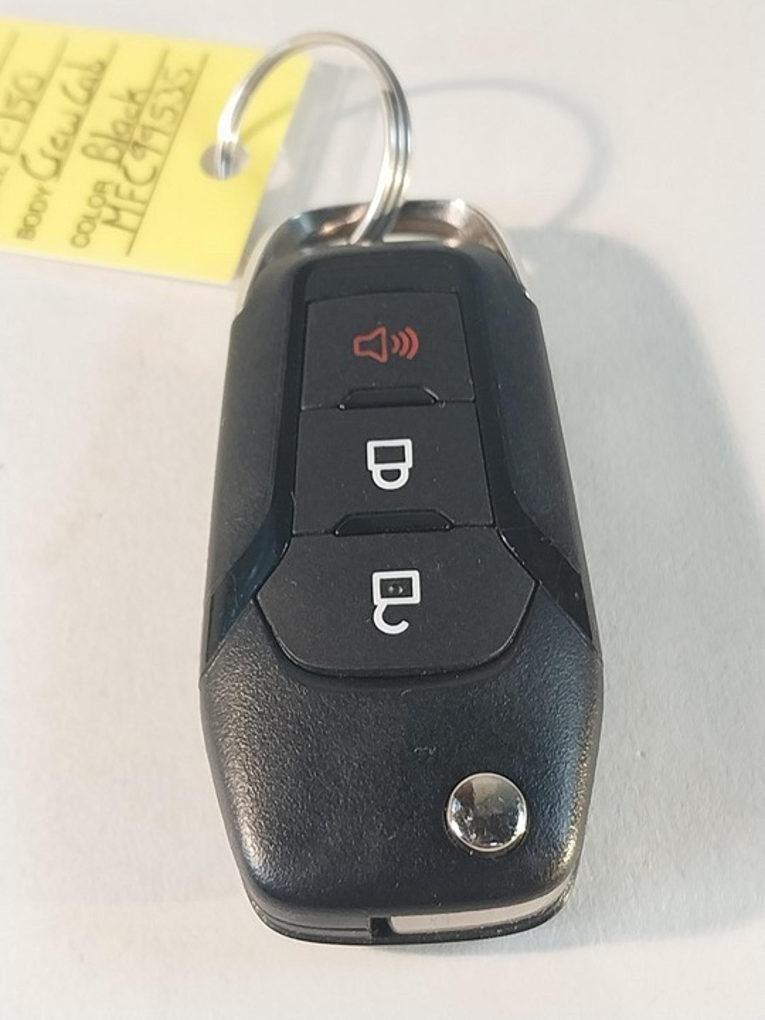 2021 Ford F-150 Crew Cab key fob. Operation uncertain. Looks new. Opens cleanly.