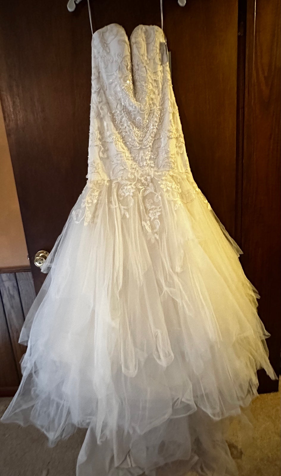Oleg Cassini wedding dress